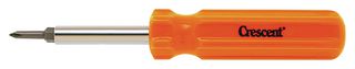 CRESCENT CMB6WCDP Screwdriver, 6-in-1 Interchangeable, 6-Piece