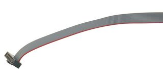 SAMTEC FFSD-05-D-06.00-01-N Ribbon Cable, IDC Receptacle to IDC Receptacle, 10 Positions, 6 ", 152.4 mm, 1.27 mm