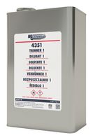 MG CHEMICALS 4351-4L Thinner, Bottle, EMI / RFI Shielding, Transparent, 60ml, 4351 Series