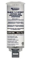 MG CHEMICALS 832HD-50ML Potting Compound, Epoxy, Dual Cartridge, Black, 50 ml