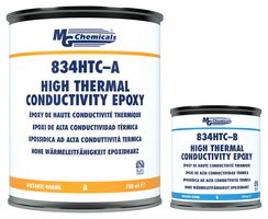 MG CHEMICALS 834HTC-900ML Potting Compound, Thermally Conductive, 2 Part Encapsulating Epoxy, Can, Black, Low CTF, 900 ml
