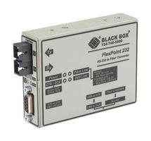 BLACK BOX ME660A-MSC-R2 Async RS232 Extender, Fiber, DB9 Female to SC Multimode, 2.5 km