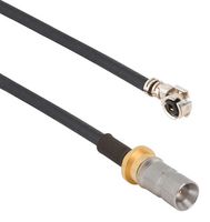 AMPHENOL SV MICROWAVE 7032-10453 RF / Coaxial Cable Assembly, 6 ", 152.4 mm, 0.047" Flexible, U.FL Right Angle Jack, SMPM Plug
