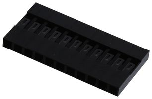 AMPHENOL COMMUNICATIONS SOLUTIONS 65039-026LF Connector Housing, Mini-PV 65039 Series, Receptacle, 11 Positions, 2.54 mm