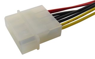 MULTICOMP SPC19800 Computer Cable, 5.25" Disc Drive Power Plug, 3.5" Disc Drive Power Socket (2), 6.7 ", 170 mm