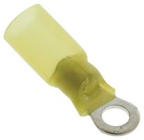 MULTICOMP 3967 Ring Tongue Terminal, M5, #10, 10 AWG, Yellow