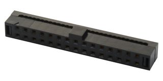 SAMTEC TCSD-15-01-N IDC Connector, IDC Receptacle, Female, 2 mm, 2 Row, 30 Contacts, Cable Mount