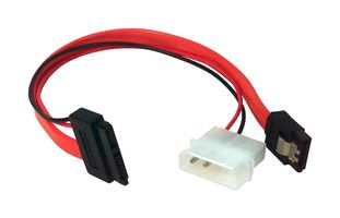 L-COM CASSA-8 Computer Cable, Slim SATA 13 Position Receptacle