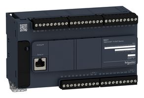 SCHNEIDER ELECTRIC TM221C40T PLC, Modicon™ M221 Series, 24 Sink / Source Inputs, 16 Source Transistor Outputs, 24 Vdc