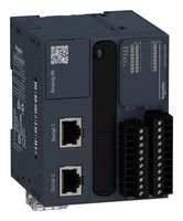 SCHNEIDER ELECTRIC TM221M16R PLC, Modicon™ M221 Series, 8 Sink / Source Inputs, 8 Relay Outputs, 24 Vdc, Screw Terminal Blocks