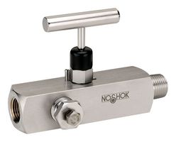 NOSHOK 204-MFS Needle Valve, 10000psi, 200°F, 1/2" NPT, Male/Female Thread, 200 Series