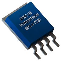 VPG FOIL RESISTORS SPS 4-T220 0R005 S 1% M SMD Chip Resistor, 5 mohm, ± 1%, 15 W, TO-263 (D2PAK), Metal Foil, High Power