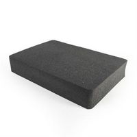 MULTICOMP 22-24180 Foam Insert, Replacement, Black, 14.5 "x 10.5 "x 6 ", 368.3mmx 266.7mm x 152.4mm For 22-24135 Cases