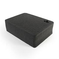 MULTICOMP 22-24190 Foam Insert Replacement Black, 12 "x 9 "x 5 ",304.8mm x 228.6mm x 127mm For 22-24145 Cases
