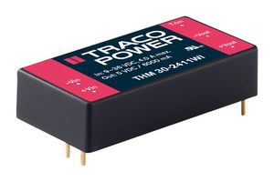 TRACO POWER THM 30-2412WI Isolated Through Hole DC/DC Converter, Medical, DIP, 4:1, 30 W, 1 Output, 12 V