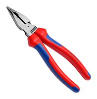 KNIPEX 08 22 185 SBA Combination Plier, Needle Nose, 0.5" Jaw Opening, 7.25" OAL