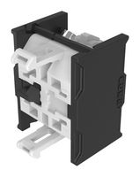 EAO 704.901.2-1 Contact Block, Selector Switches, SPST-NC, Snap-Action, Gold, 10A, 500V, Screw