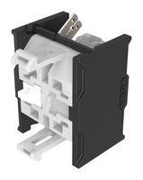 EAO 704.905.1-1 Contact Block, Selector Switches, SPST-NO, Snap-Action, Silver, 6A, 500V, Plug In