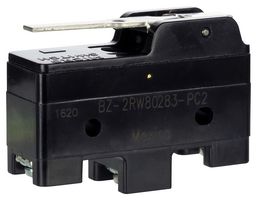 HONEYWELL BZ-2RW80283-PC2 Microswitch, Standard, Straight Lever, SPDT, Screw, 15 A