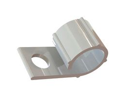 ESSENTRA COMPONENTS WHC-1500-01 Fastener, Screw Mount Cable Clamp, 38.1 mm, Nylon 6.6 (Polyamide 6.6), Natural, 53.9 mm, 12.7 mm