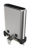 GCT USB4151-GF-C USB Connector, USB Type C, USB 3.1, Plug, 24 Positions, Surface Mount, Through Hole Mount