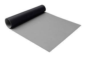 SCS 770772 Mat Roll, 2-layer Dissipative, Nitrile Rubber, Grey, 24" x 40'