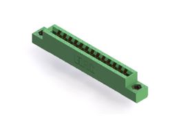 EDAC 306-013-521-107 Card Edge Connector, Single Side, 1.57 mm, 13 Contacts, Through Hole Mount, Straight