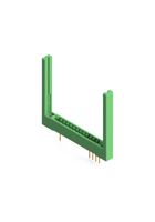 EDAC 307-013-541-168 Card Edge Connector, Single Side, 1.57 mm, 13 Contacts, Through Hole Mount, Straight