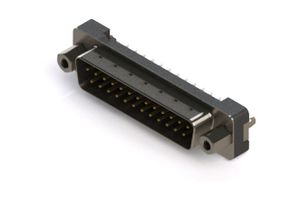 EDAC 627-025-220-017 D Sub Connector, Standard, Plug, 627 Series, 25 Contacts, DB, Solder