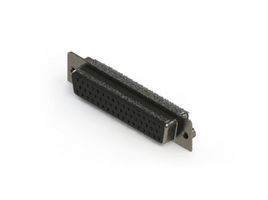 EDAC 628-050-222-042 D Sub Connector, High Profile, Standard, Receptacle, 628 Series, 50 Contacts, DD, Solder Cup