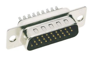 HARTING 09565005615050 D Sub Connector, High Density, Plug, 78 Contacts, DD, Solder Cup