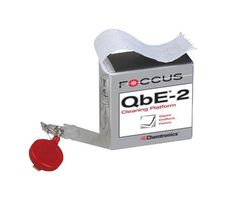 CHEMTRONICS QBE2 Fibre Optic Cleaning Wipes, QbE-2®, Plastic Dispenser, 70mm x 36mm, Pack of 200
