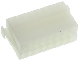 TE CONNECTIVITY - AMP 1-480438-0 Connector Housing, Motor Mount, Commercial MATE-N-LOK Series, Plug, 16 Positions, 4.95 mm