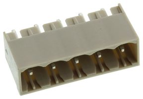 WIELAND ELECTRIC 25.350.3553.0 Terminal Block, Header, 5.08 mm, 5 Positions, 12 A, 250 V, Through Hole Vertical