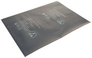 MULTICOMP PRO MP-006-0003F Antistatic Bag, Conductive, Heat Seal, 4" W x 6" L