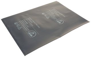 MULTICOMP PRO 006-0037 Antistatic Bag, Conductive, Heat Seal, 12" W x 16" L