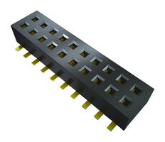 SAMTEC CLP-110-02-L-D-A PCB Receptacle, Board-to-Board, 1.27 mm, 2 Rows, 20 Contacts, Surface Mount Straight, CLP Series