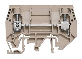WEIDMULLER 1934830000 DIN Rail Mount Terminal Block, Feed Thru, 2 Positions, 20 AWG, 8 AWG, 10 mm², Screw, 41 A
