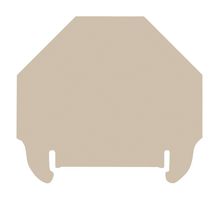 WEIDMULLER 1966380000 Connector Accessory, End Plate, Weidmuller Series Terminal Blocks, W Series