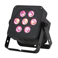 LEDJ LEDJ60 Slimline 7HEX6 7 x 6W RGBAWUV LED PAR Can