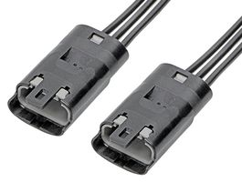 MOLEX 215312-1031 Cable Assembly, Mizu-P25 Plug to Mizu-P25 Plug, 3 Positions, 2.5 mm, 1 Row, 150 mm, 5.9 "