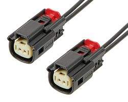 MOLEX 216280-1021 Cable Assembly, MX150 Receptacle to MX150 Receptacle, 2 Positions, 3.5 mm, 1 Row, 150 mm, 5.9 "