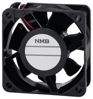 NMB TECHNOLOGIES 06025SA-12T-AU-D3 DC Axial Fan, 12 V, Square, 60 mm, 25 mm, Ball Bearing, 37.8 CFM