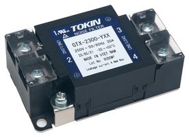 KEMET GTX-2300-YXX Power Line Filter, General Purpose, 250 VAC, 30 A, Single Phase, 1 Stage, Chassis Mount