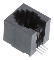 AMPHENOL COMMUNICATIONS SOLUTIONS RJE231440413T Modular Connector, Ethernet Jack, 1 x 1 (Port), 4P4C, Surface Mount