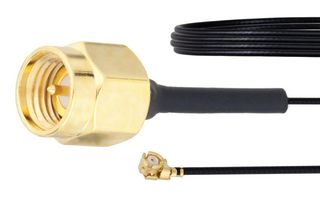 FAIRVIEW MICROWAVE FMCA1023-12 RF / Coaxial Cable Assembly, 12 ", 305 mm, 0.81mm, SMA Plug, UMCX 2.5 Plug, 50 ohm