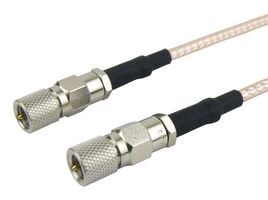 FAIRVIEW MICROWAVE FMC1010315-24 RF / Coaxial Cable Assembly, 24 ", 610 mm, RG316, 10-32 Plug, 10-32 Plug, 50 ohm