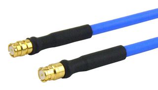 FAIRVIEW MICROWAVE FMC2222085-12 RF / Coaxial Cable Assembly, 12 ", 305 mm, FM-F086, SMP Jack, SMP Jack, 50 ohm