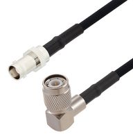 FAIRVIEW MICROWAVE FMCA2710-36 RF / Coaxial Cable Assembly, 36 ", 914.4 mm, RG223, BNC Jack, TNC Right Angle Plug, 50 ohm