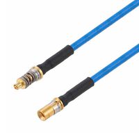 FAIRVIEW MICROWAVE FMCA9721-6 RF / Coaxial Cable Assembly, VITA 67, 6 ", 152.4 mm, FM-F086HF, Mini SMP Jack, Mini SMP Plug